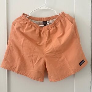 Patagonia Men's Orange (Coral) Baggies Resortwear Swim Trunk Short S/W26/L4.75